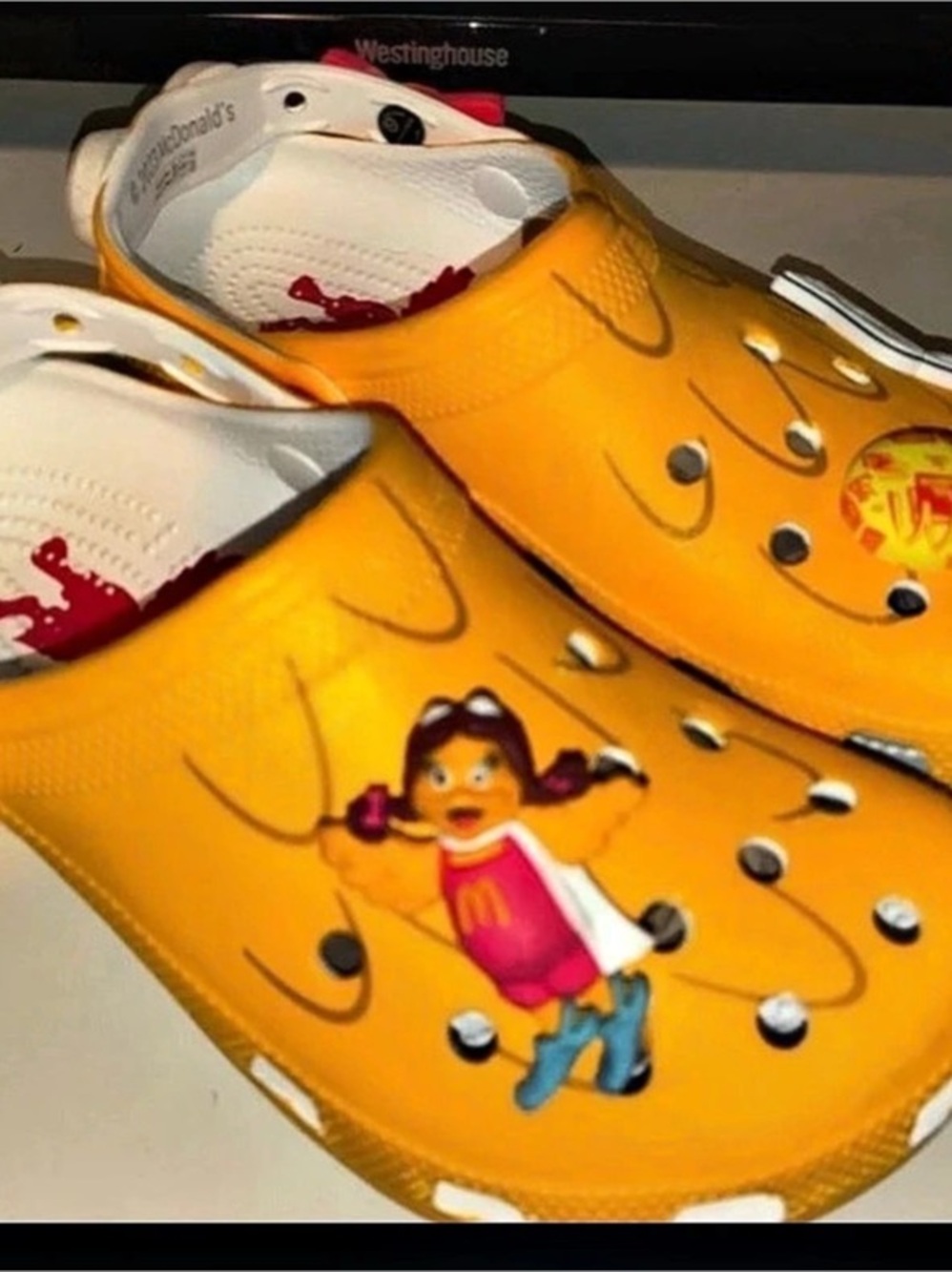Crocs McDonald's x Crocs Grimace & Birdie Clogs Orange Character Clogs